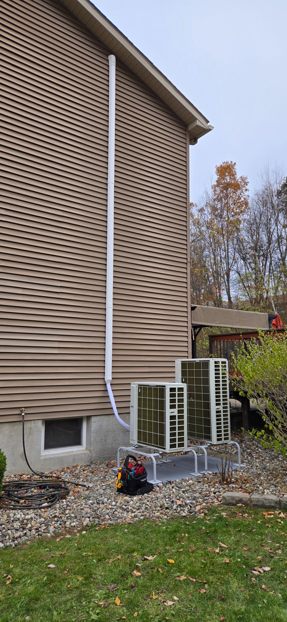 Dual mini-split installation Hudson Valley