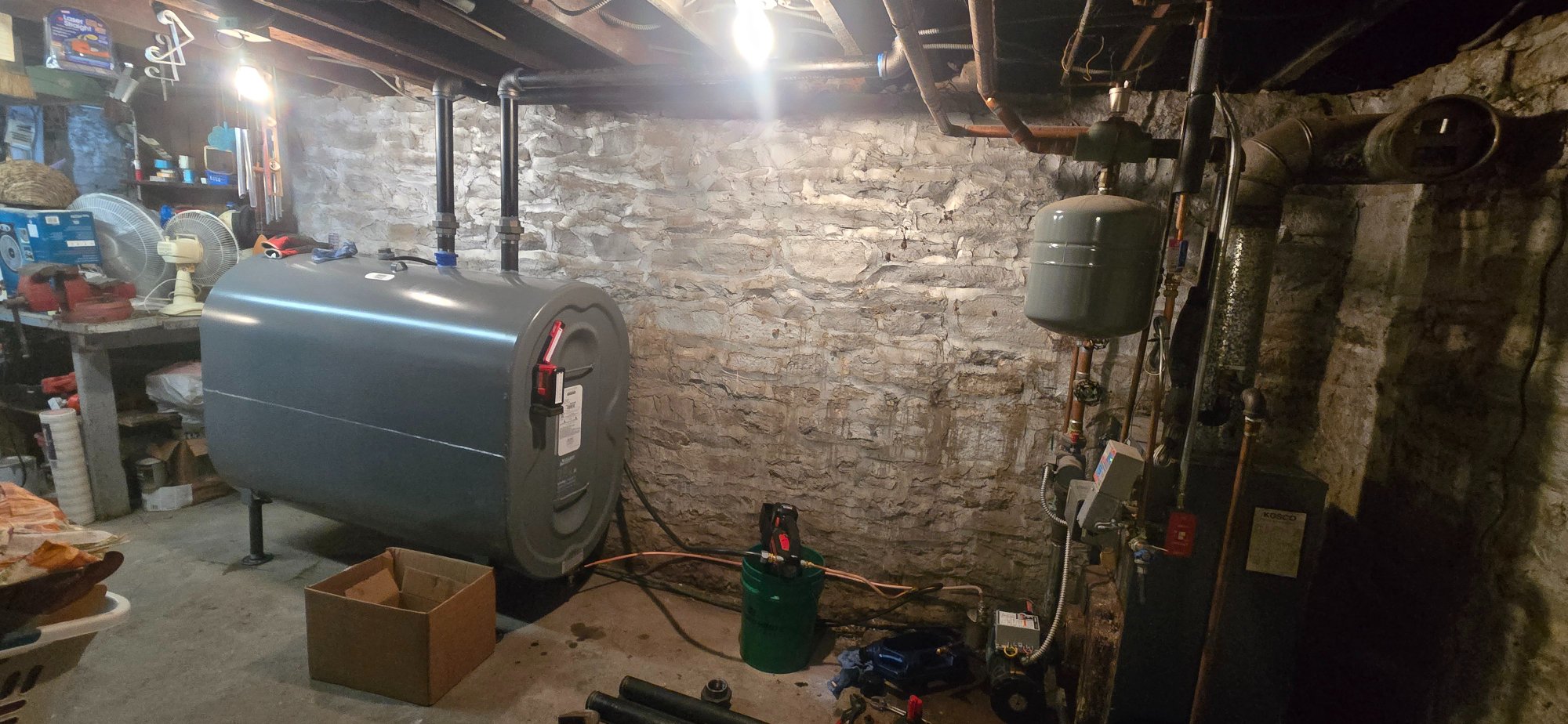 Oil tank installation Hudson Valley